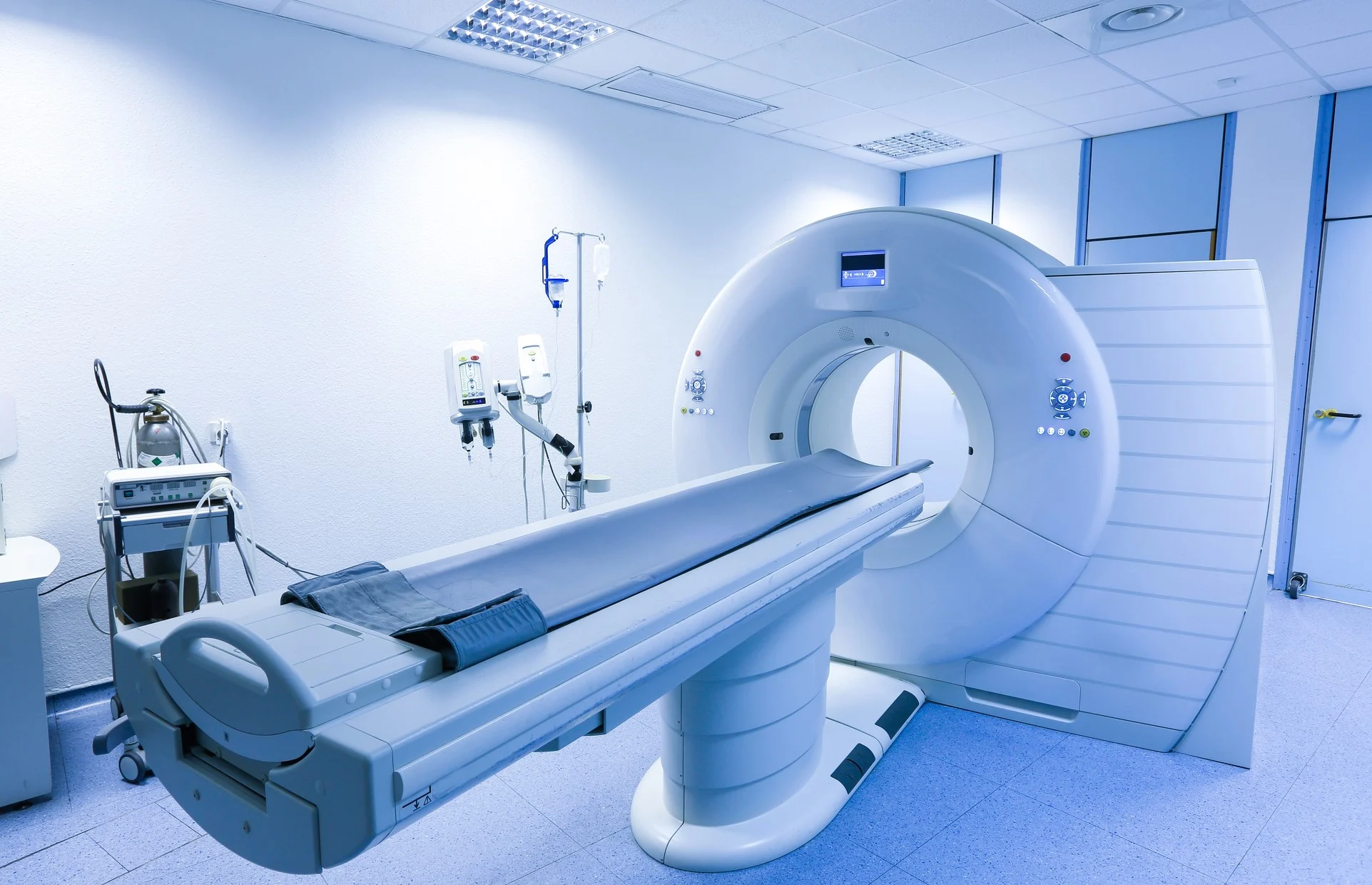 CT (Computed tomography) scanner in hospital